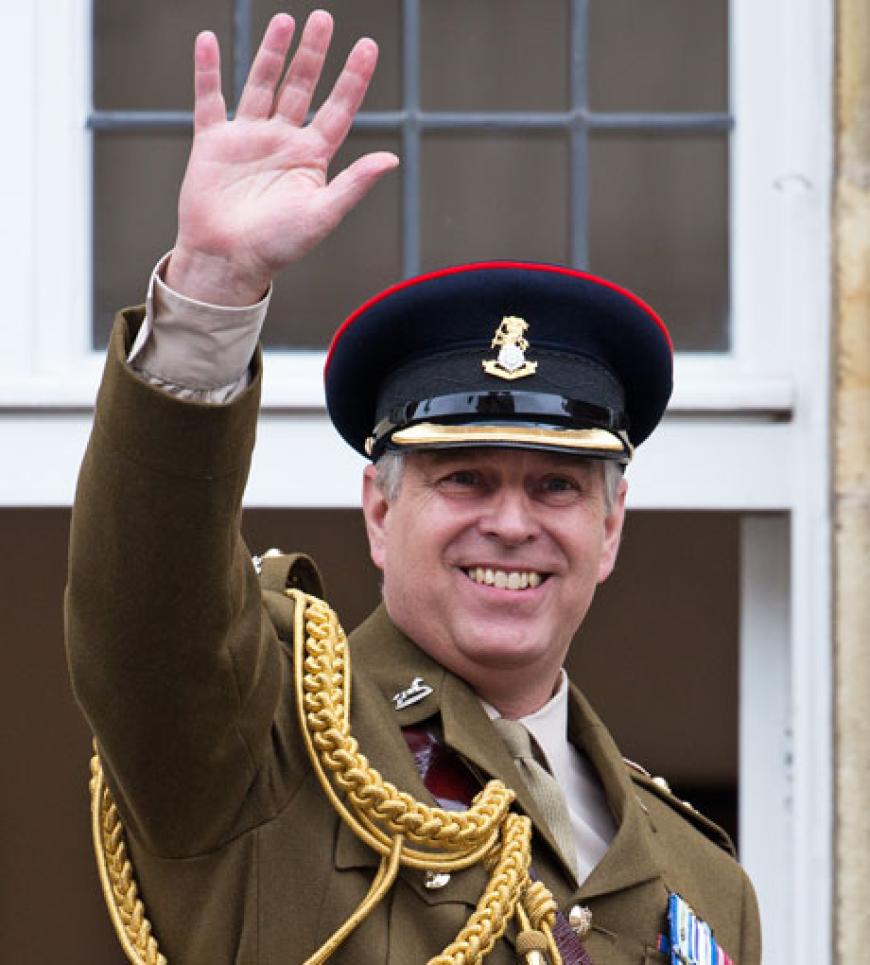 Prinz Andrew ist jetzt bei Twitter