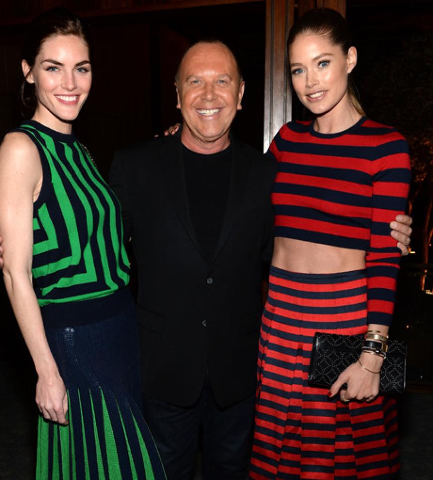 Doutzen Kroes und Hilary Rhoda tragen die neusten Kreationen des Modemachers wir würden auch so gerne!