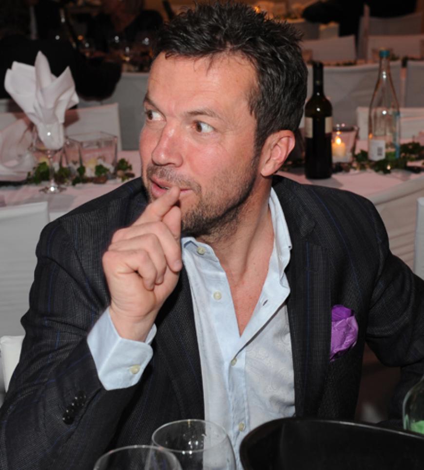 Zwei Stunden zu spät - und ohne seine aktuelle Freundin Ariadne: Lothar Matthäus in München