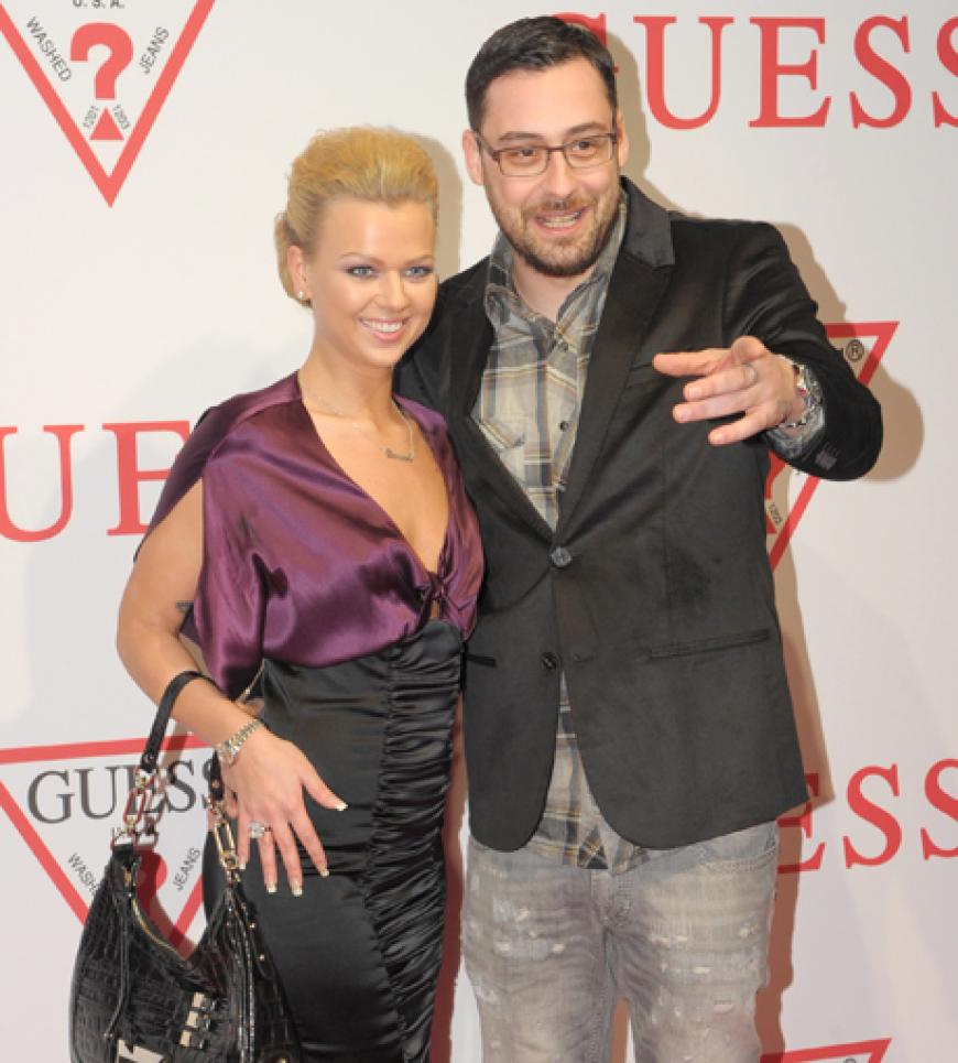 Rapper Sido brachte seine Freundin Doreen mit zum Guess-Event