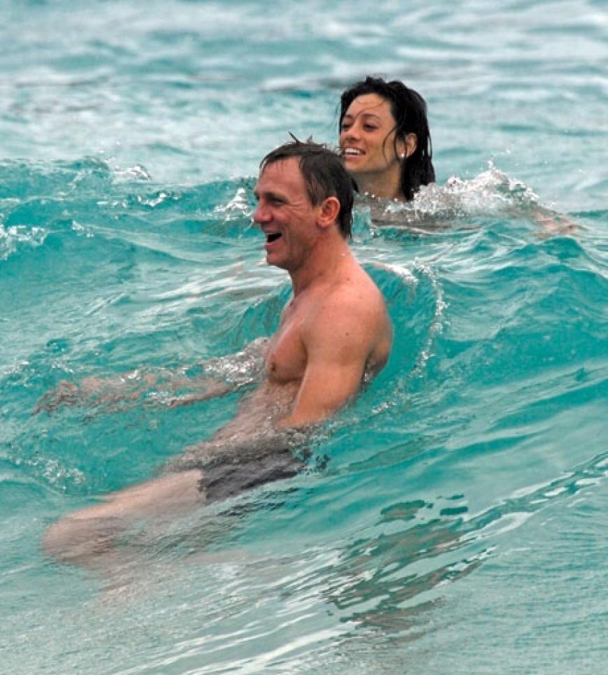 Daniel Craig und seine Freundin Satsuki Mitchell