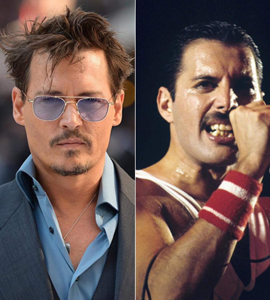 Johnny Depp könnte bald Freddie Mercury verkörpern