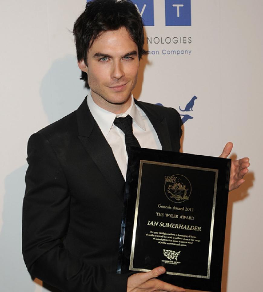 Ian Somerhalder wurde sogar mit einem Award ausgezeichnet