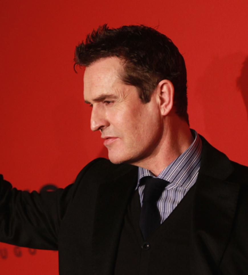 Star-Auflauf: Auch Schauspieler Rupert Everett schaute in Berlin vorbei