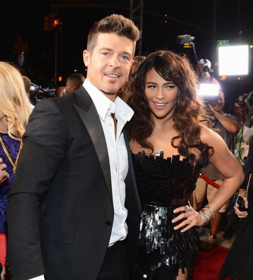 Robin Thicke und Ehefrau Paula Patton