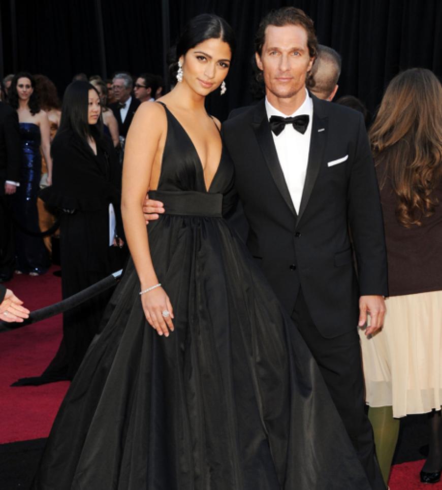 Glückliches Paar: Camila Alves mit Matthew McConaughey 