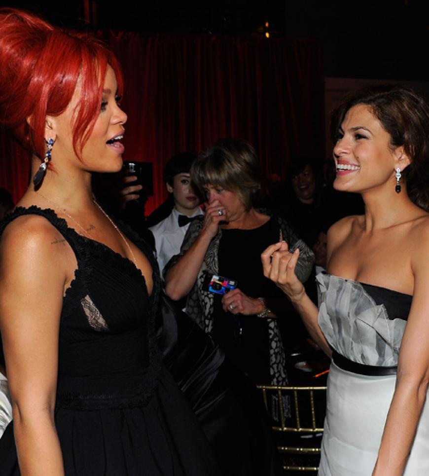 Hatten viel Spaß: Rihanna und Eva Mendes