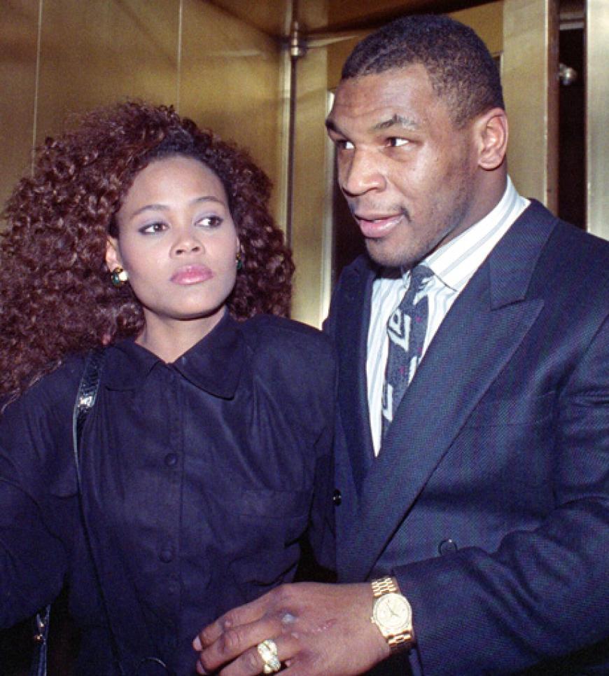 Ein Jahr lang war der Boxer mt Robin Givens verheiratet