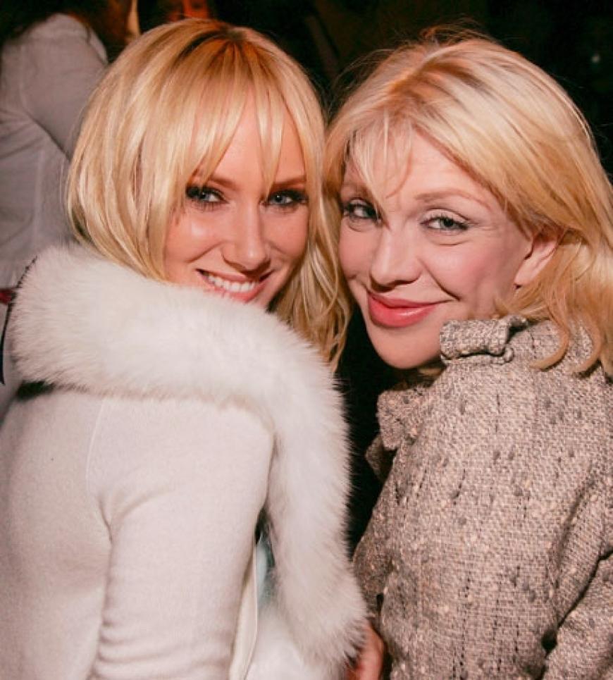 Kimberly Stewart und Courtney Love