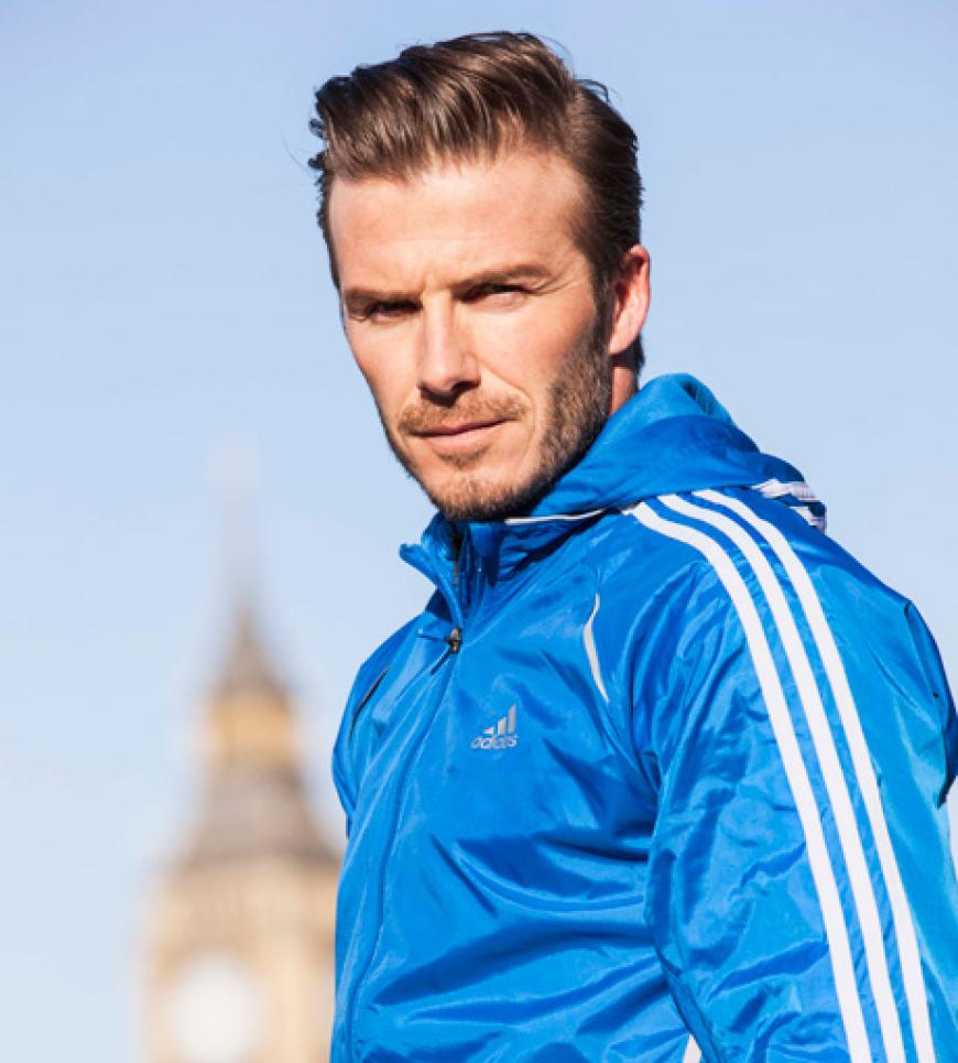 Auch David Beckham ist mit der Partie