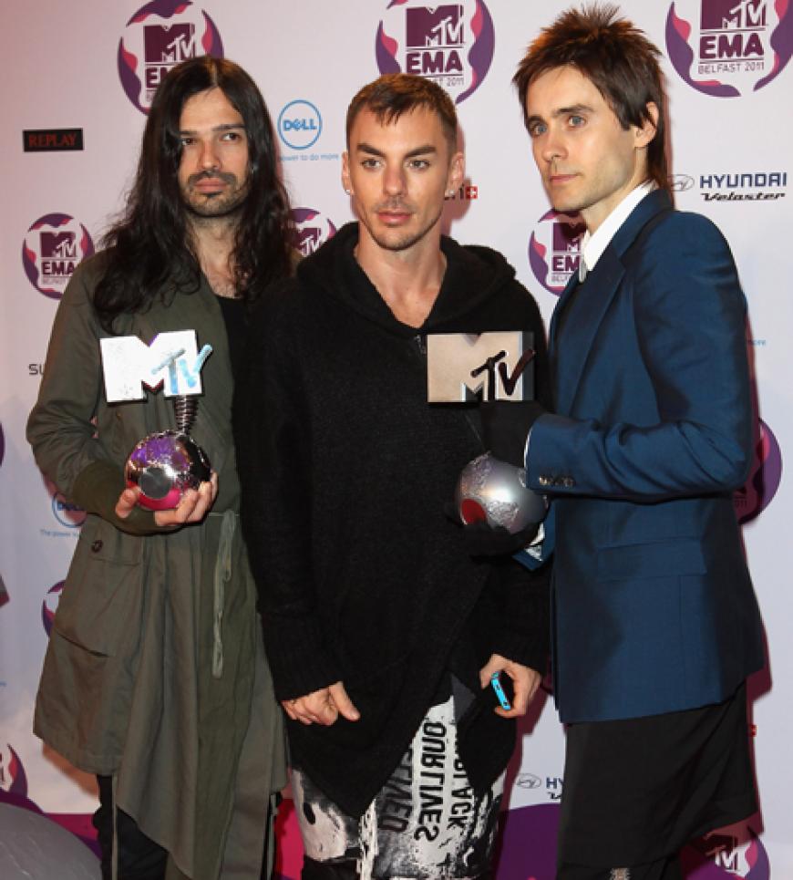 Tomo Milicevic, Shannon Leto, Jared Leto von