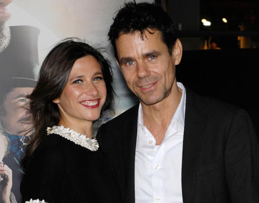 Marie Steinmann und Regisseur Tom Tykwer