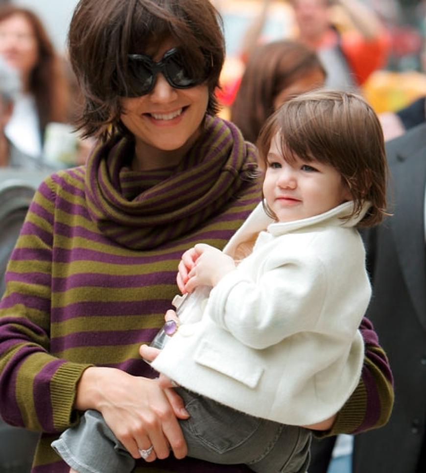 Katie Holmes und Suri Cruise