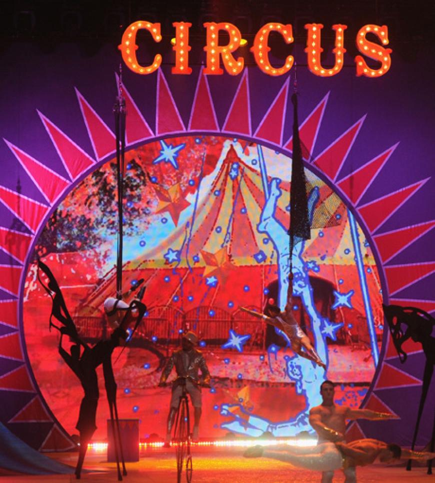 Zirkus, Zirkus: Nicht nur die Models sorgten für Stimmung ...