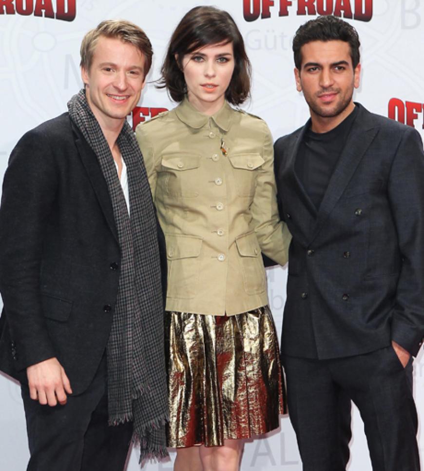 Feierten in der Kulturbrauerei in Berlin: Nora Tschirner, Elyas M'Barek, Max von Pufendorf
