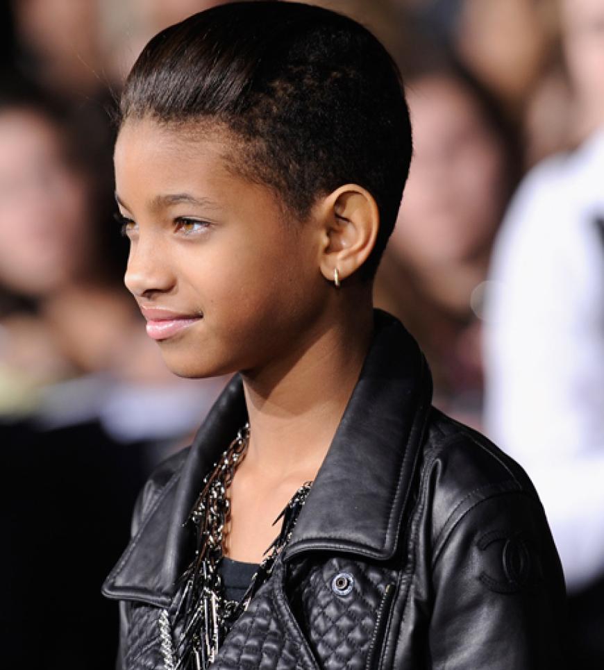 Steht gern im Mittelpunkt: Willow Smith, Tochter von Jada Pinkett Smith und Will Smith