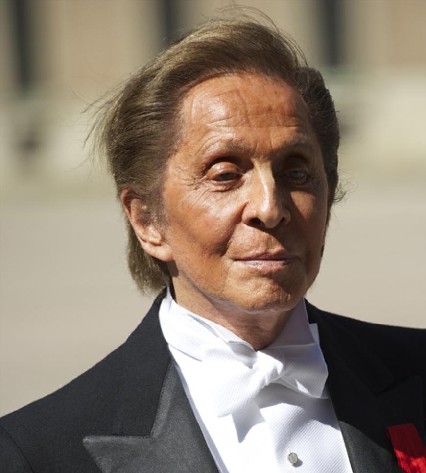 Er sorgte dafür, dass Prinzessin Madeleine in ihrem Traumkleid zum Traualtar schritt: Modedesigner Valentino kam auch