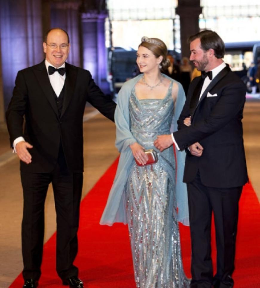 Prinz Albert kam ohne Charlène zu dem niederländischen Thronwechsel