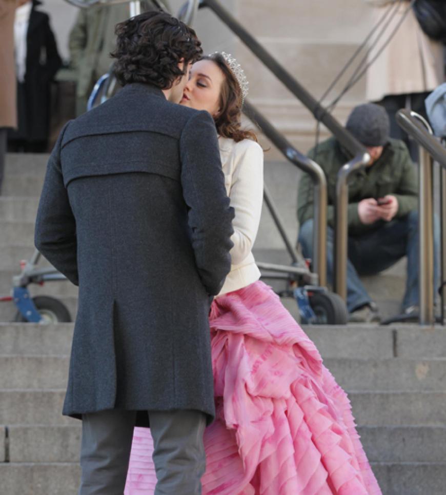 Romantisch: Penn Badgley und Leighton Meester
