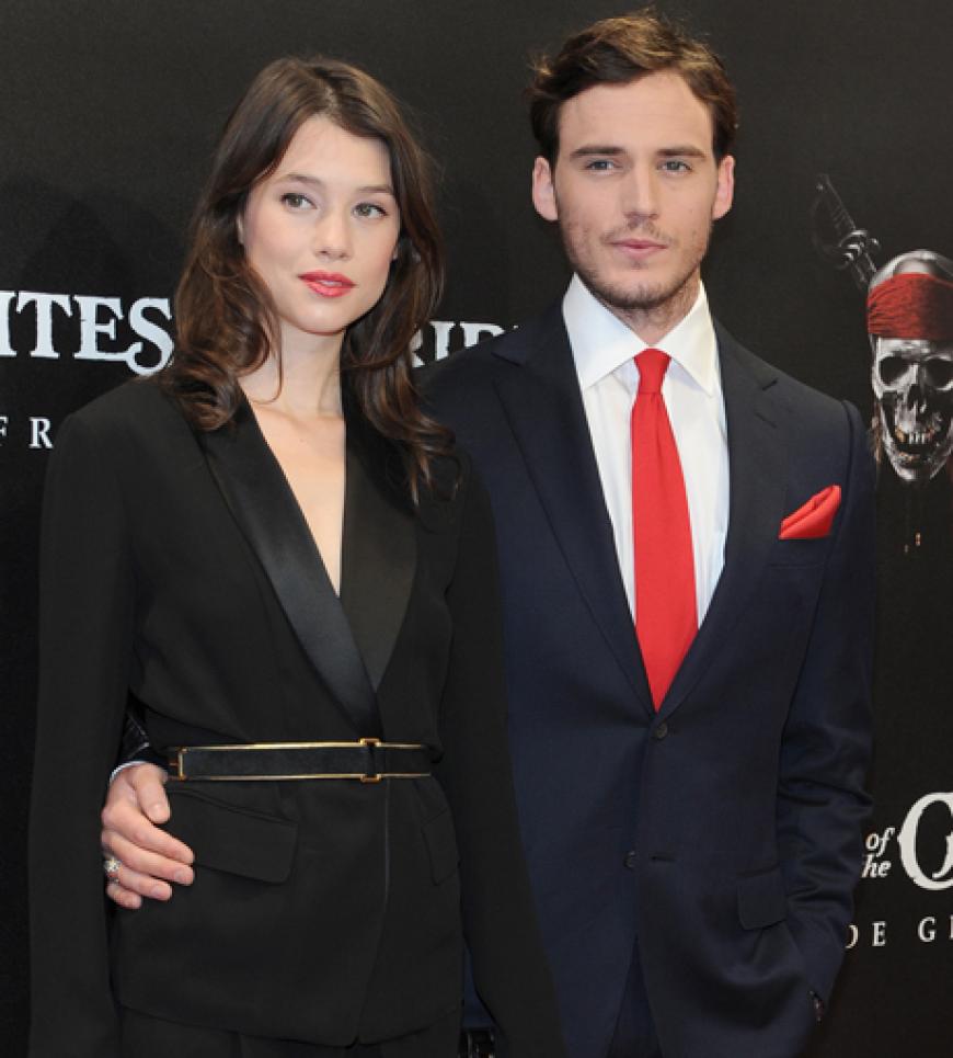 Die Jung-Schauspielerin Astrid Berges-Frisbey und Sam Claflin stellten gemeinsam in München den sehnlichst erwarteten Film