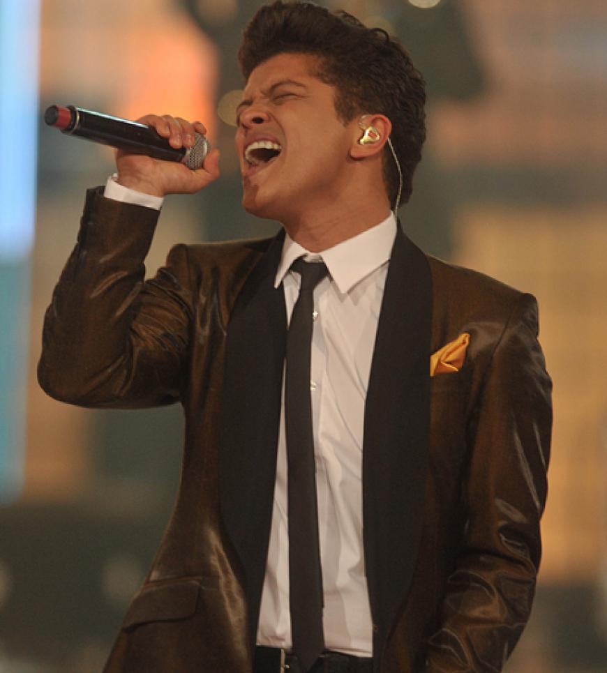 Genau wie Bruno Mars: Er bekam keinen Award, dafür aber viel Applaus