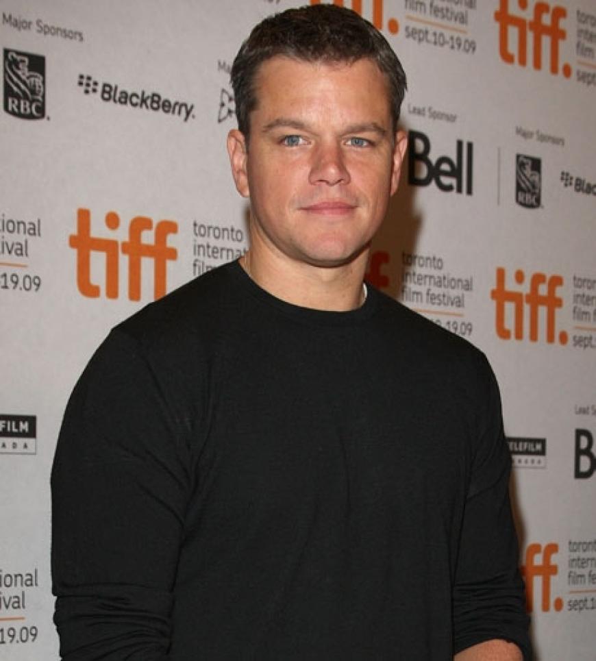 Frauenliebling Matt Damon stellte in Toronto seinen neuen Kinofilm