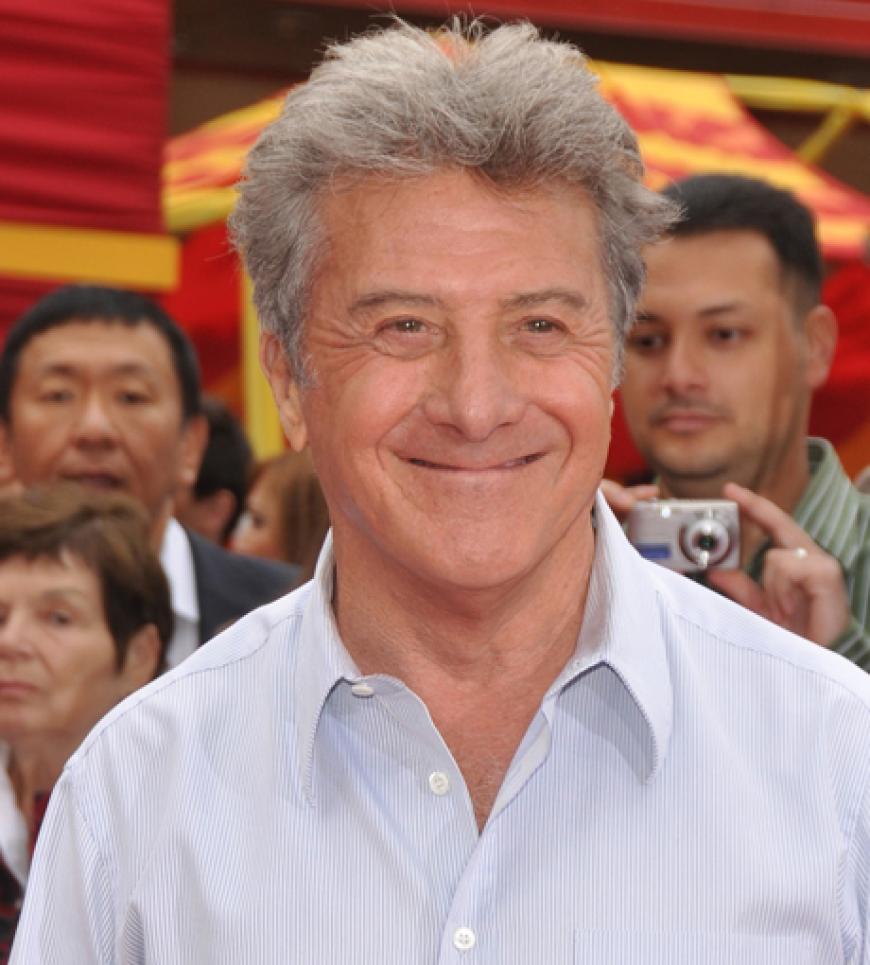Gut drauf: Hollywood-Star Dustin Hoffman
