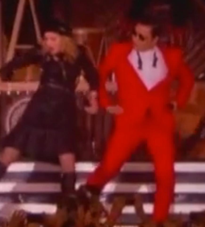 Madonna und Psy performen den