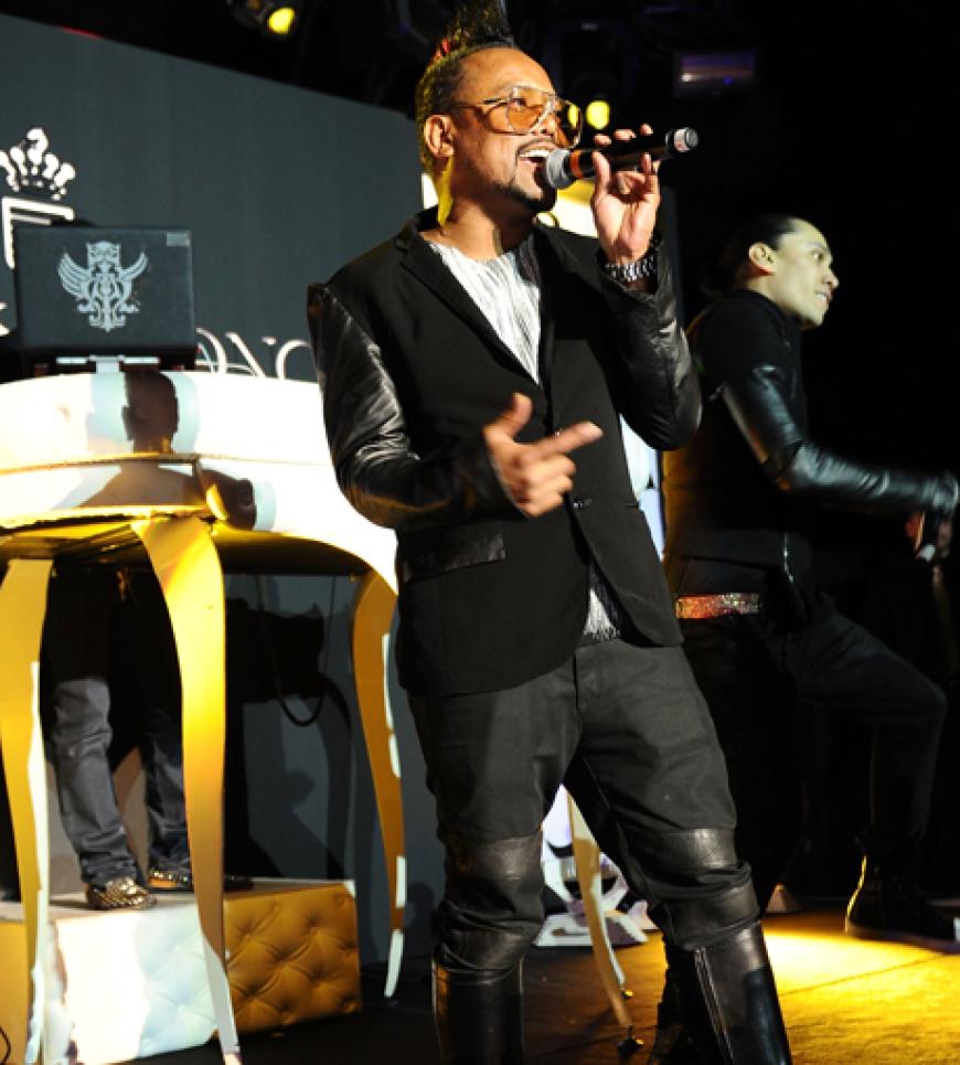Unterstützt wurde er von seinen Kollegen Apl.de.ap und Taboo