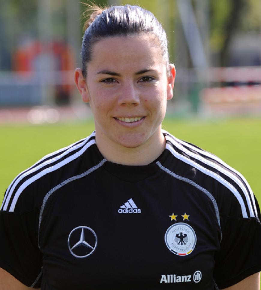 Ursula Holl hütet ebenfalls das Tor