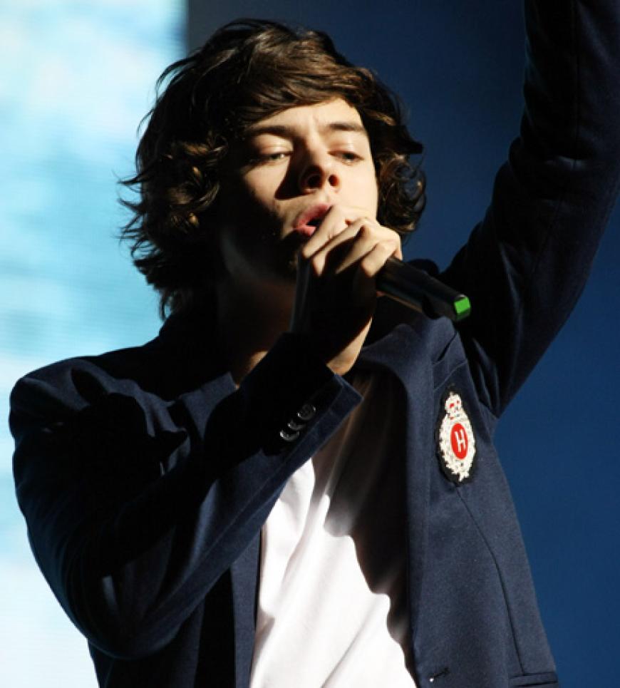Lockenkopf Harry Styles verdreht den Mädels die Köpfe