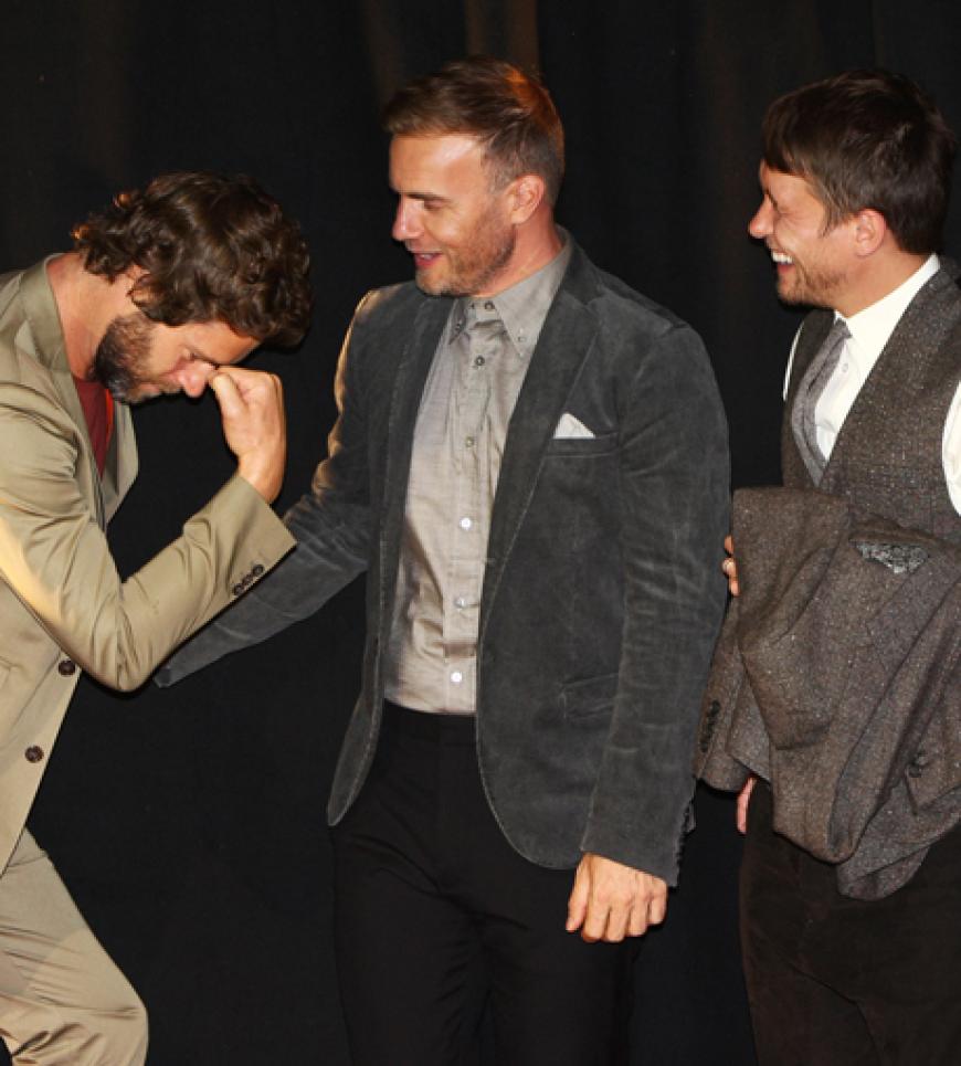 Howard Donald, Gary Barlow, Mark Owen, die drei Musketiere von