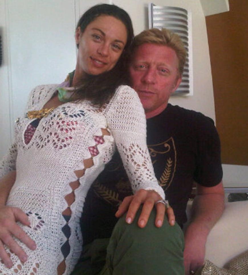 Kuschelalarm! Boris Becker mit seiner Frau Lilly im Urlaub
