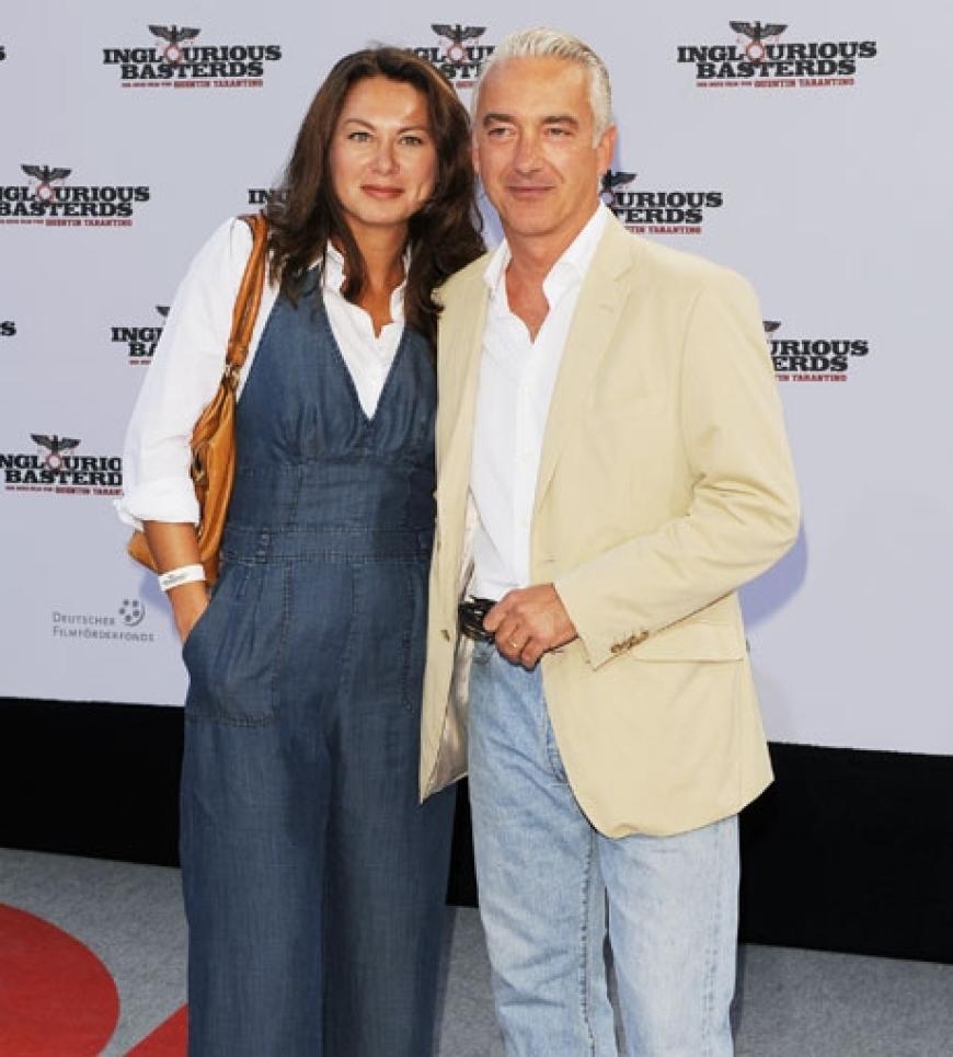 Warum nur so viele Schauspieler ihre Frauen mitbrachten? Ob es wohl an Brad Pitt lag!?! Christoph M. Orth und Ehefrau Steeve