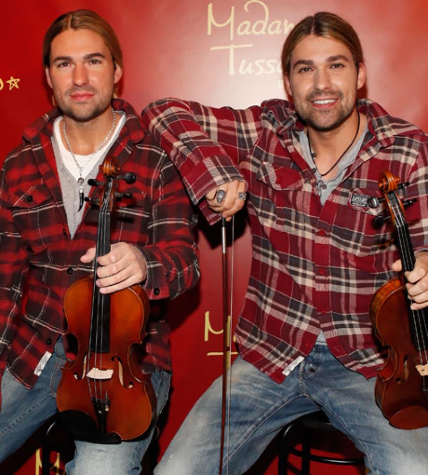 Huch, wir sehen David Garrett auf einmal doppelt. Der Star-Geiger enthüllte am 16.06.11 seine persönliche Wachsfigur im Madame Tussauds-Kabinett in Berlin