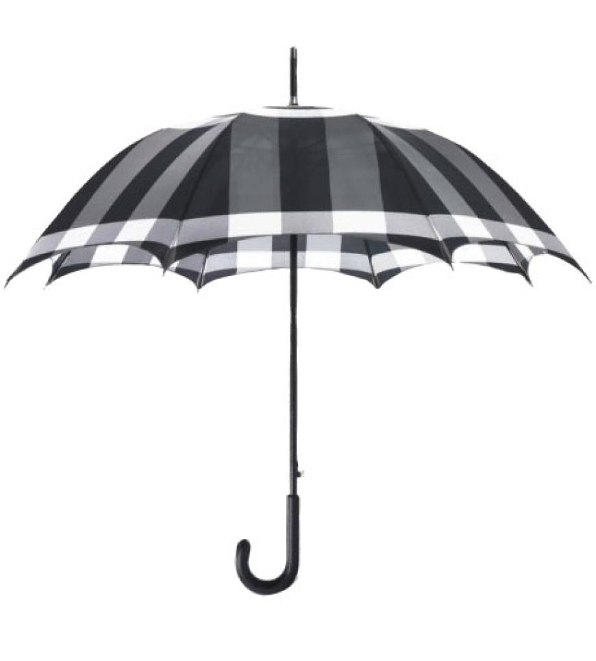 Für den Papa: Regenschirm von Burberry, ca. 155 Euro