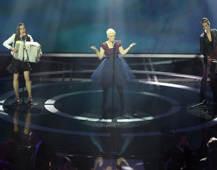 Was für ein rasanter Aufstieg: erst vor wenigen Wochen wurden Elaiza durch ihre Teilnahme beim Grand Prix bekannt - beim Echo durften die drei Mädels bereits live performen