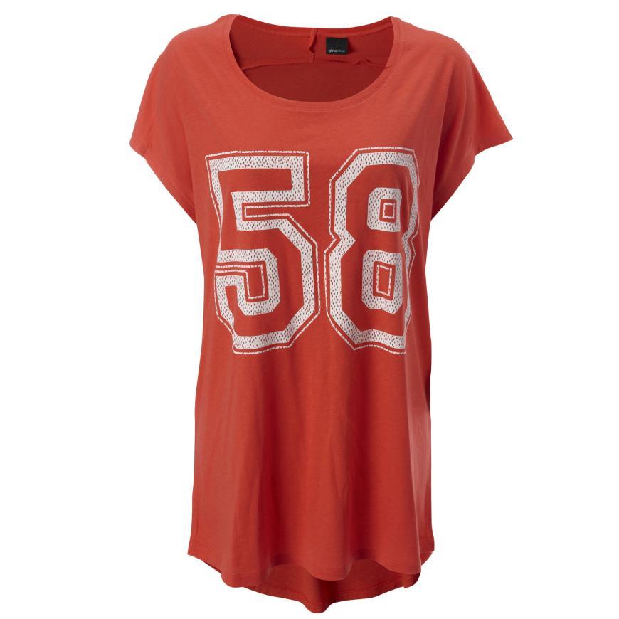 Collegeshirt über ginatricot.com, ca. 15 Euro