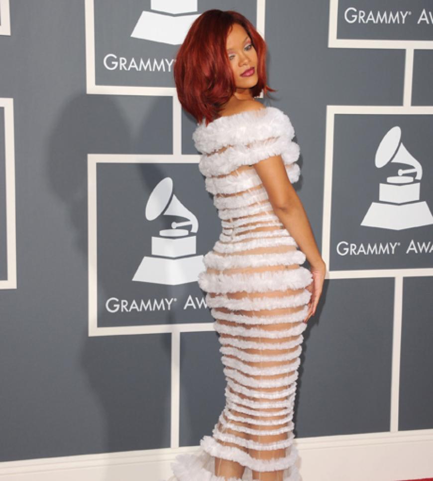 Rihanna bei den 53. Grammy Awards im Februar 2011
