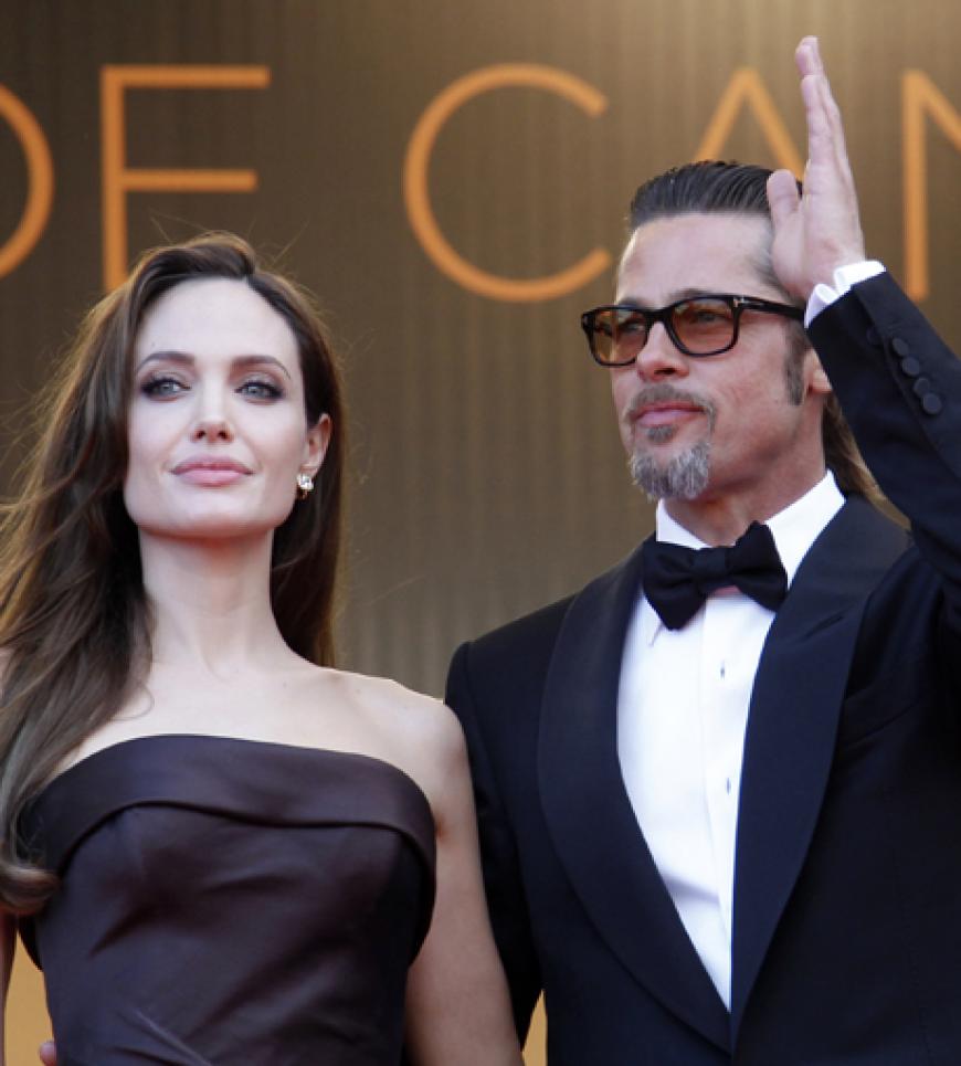 Umjubelt wie ein Königspaar: Der Auftritt von Angelina Jolie und Brad Pitt wurde sehnlich erwartet - Fans und Fotografen wurden nicht enttäuscht