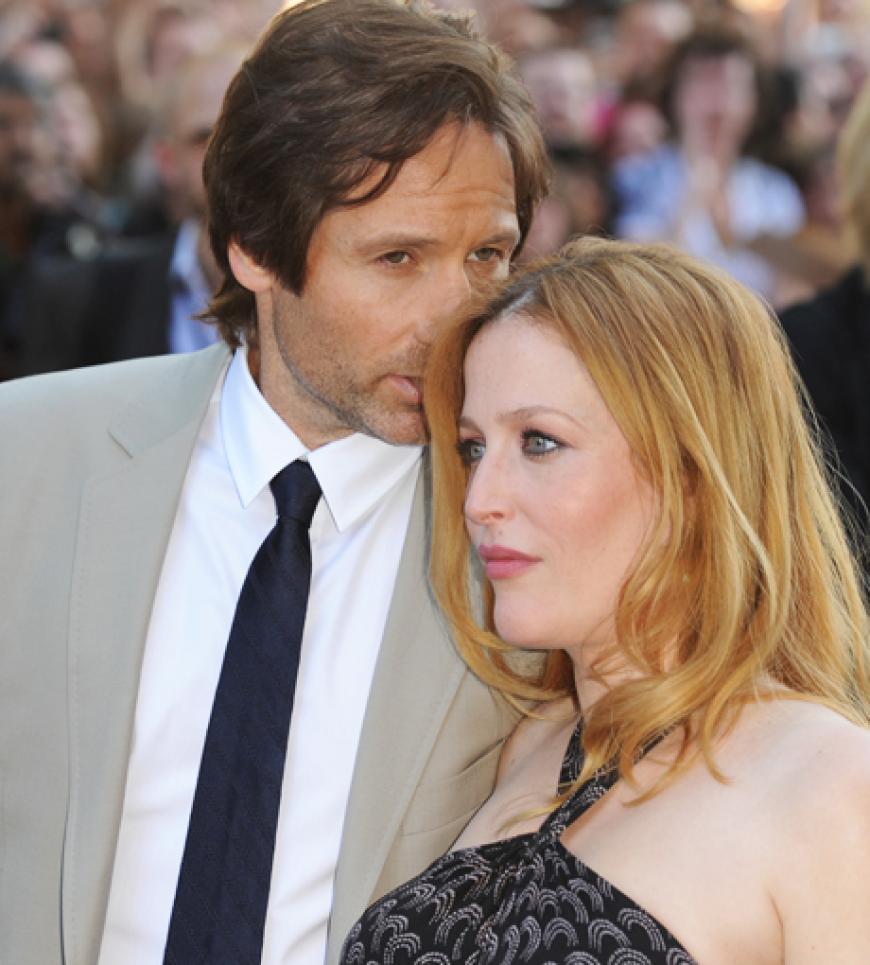 Sind David Duchovny und Gillian Anderson lliert?