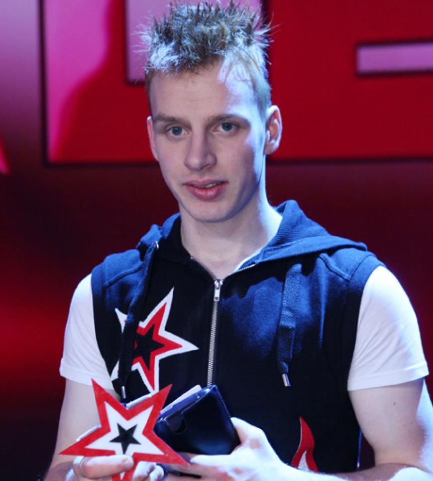 Torsten Ritter (23) aus Erfurt, Talent: Jongleur Devilsticks