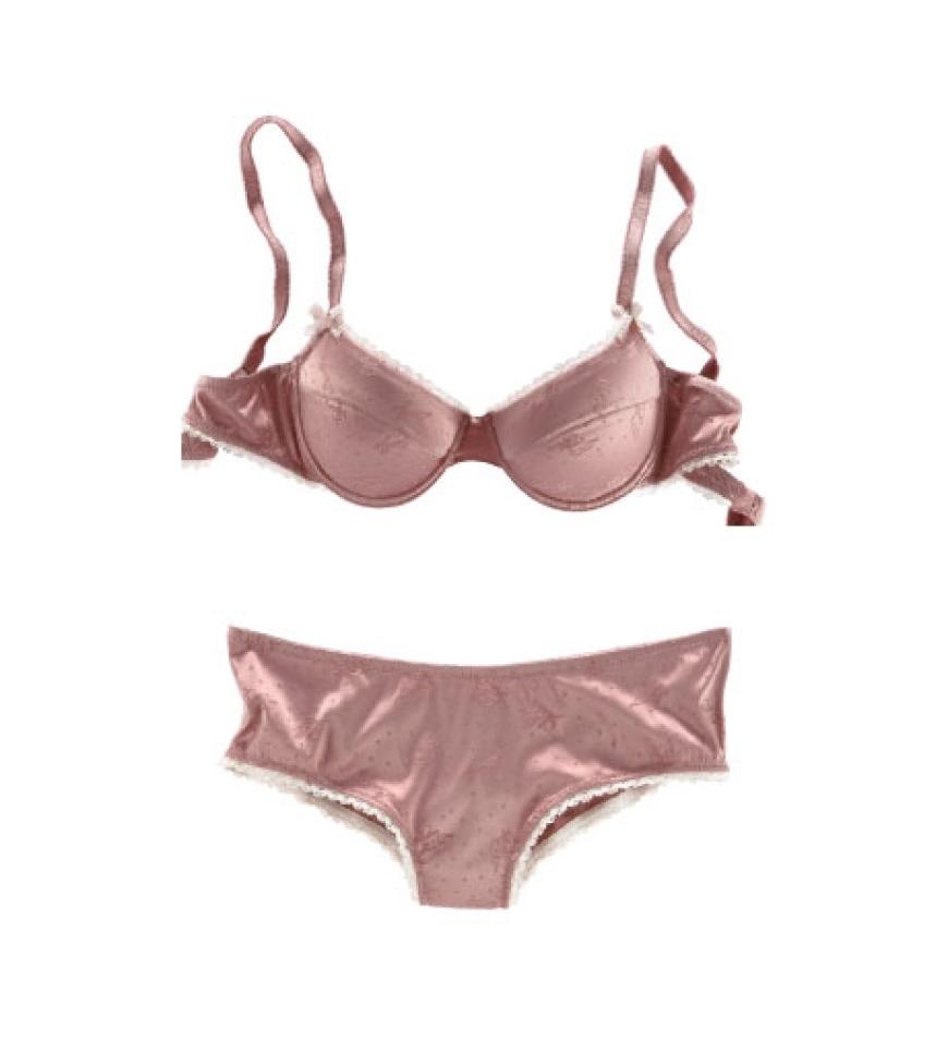 Satinschimmer von Liu Jo: Push-up-BH ca. 75 Euro, Hipster ca. 45 Euro