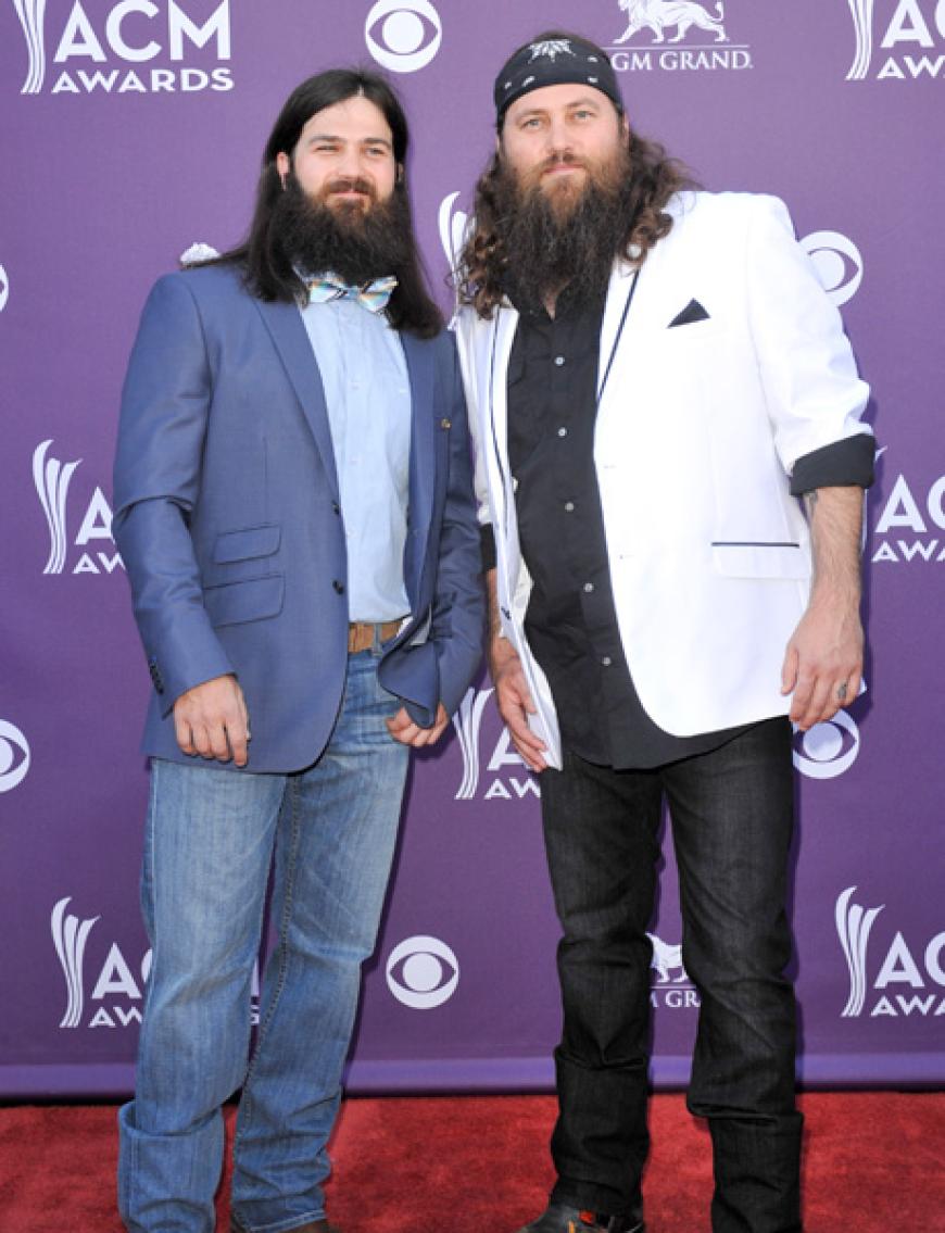 Bärtige Typen: Willie Robertson und Jep Robertson