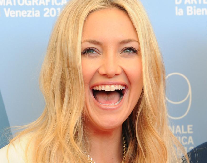 Bestens aufgelegt beim Photocall: Kate Hudson