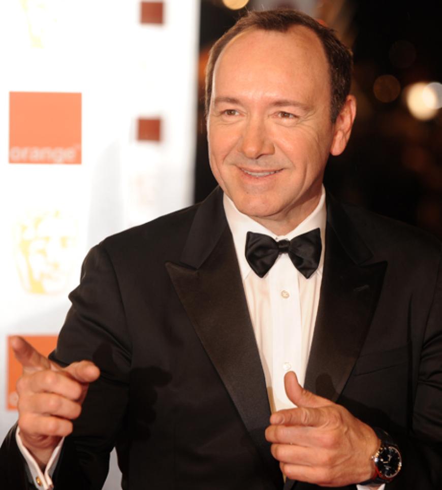 Hollywood-Star Kevin Spacey war grade noch auf der Berlinale - nur wenige Tage feierte er schon in London