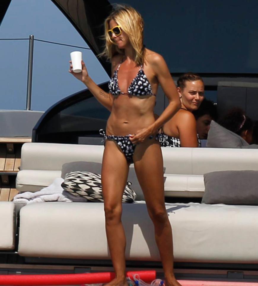 Heidi Klum auf Ibiza