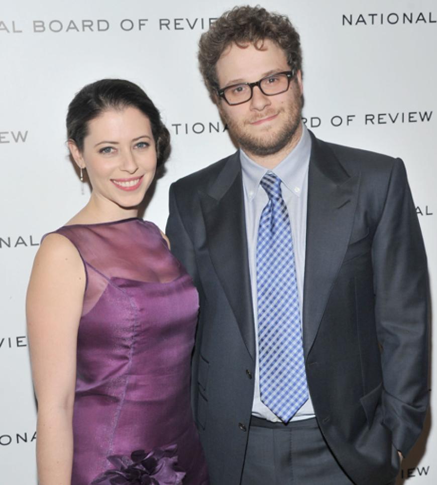 Seth Rogen mit Lauren Miller