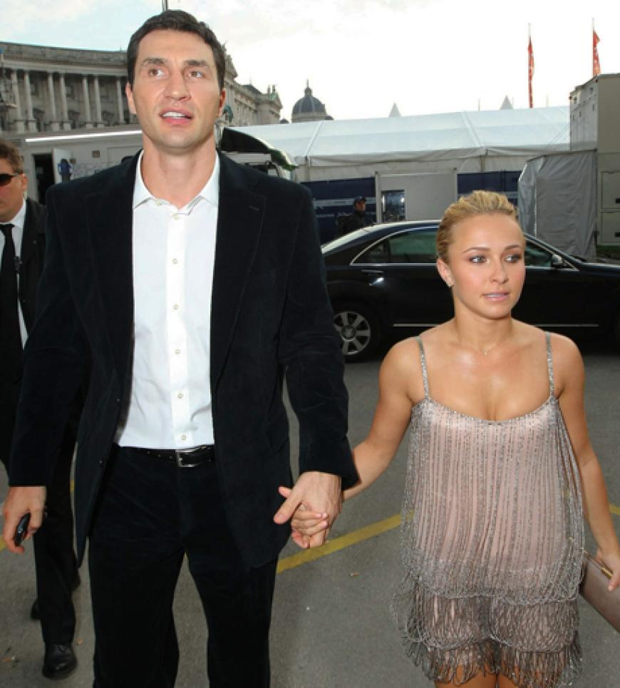 Das schönste Paar des Abends: Boxer Wladimir Klitschko und seine Freundin Hayden Panettiere