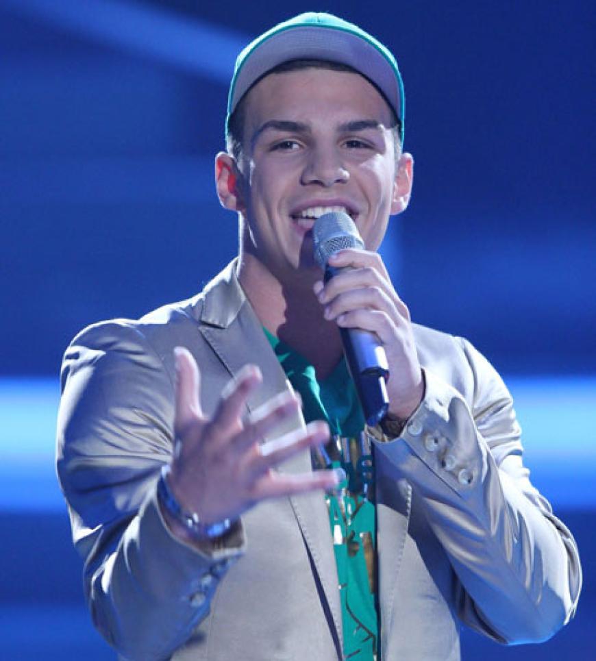 Der frischgebackene Superstar Pietro Lombardi gab im Halbfinale von